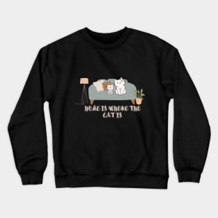 Cat Love Crewneck Sweatshirt